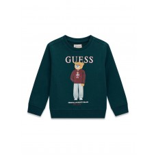 GUESS μπλούζα φούτερ αγόρι N6YQ05K4096-G8J3 πράσινη